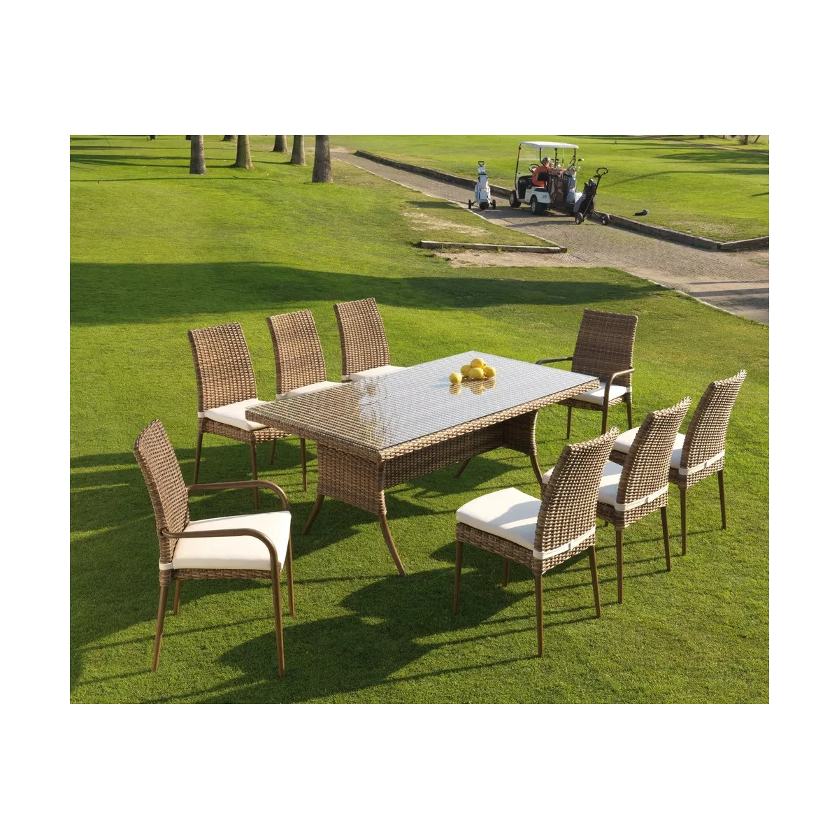 Chaise de Repas Résine Agadir