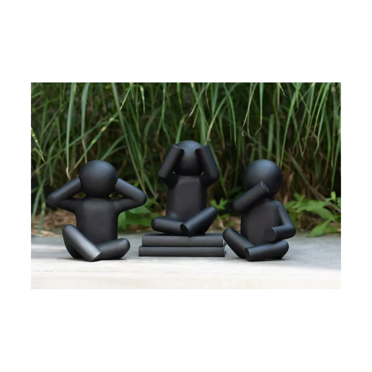 Petit Maurice Parler Noir H.25cm