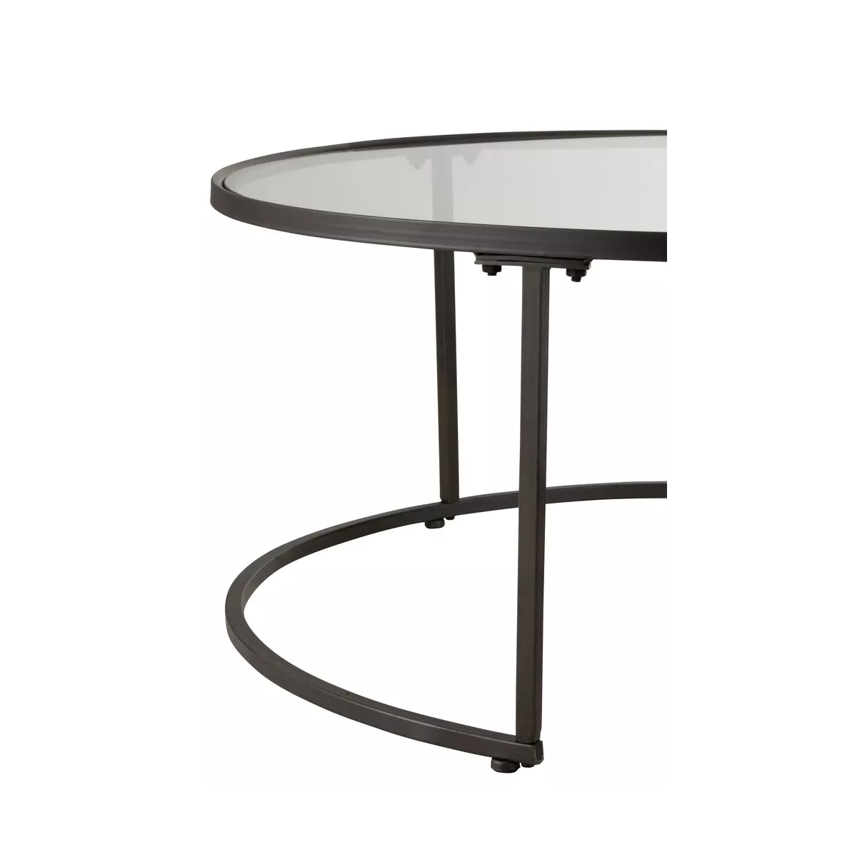 Tables Basses Gigognes Verre et Mangier