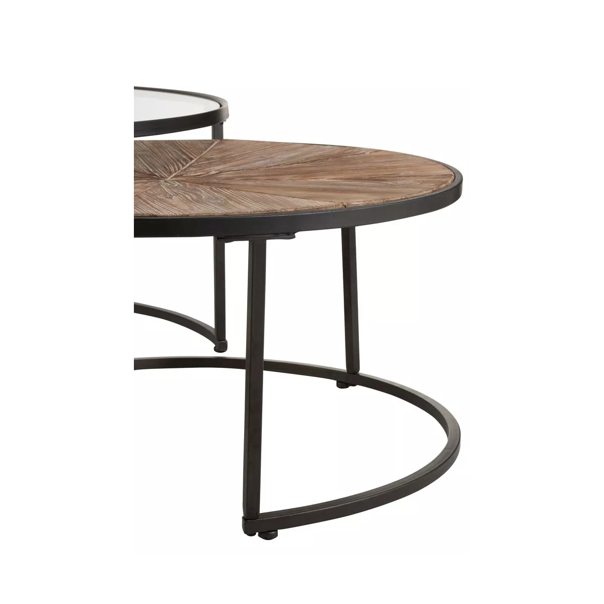 Tables Basses Gigognes Verre et Mangier
