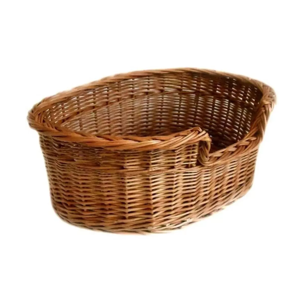 Panier en osier roux pour Animal Rotin 51x36