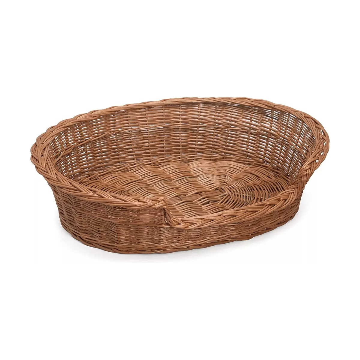 Panier en osier roux pour Animal Rotin 55x40
