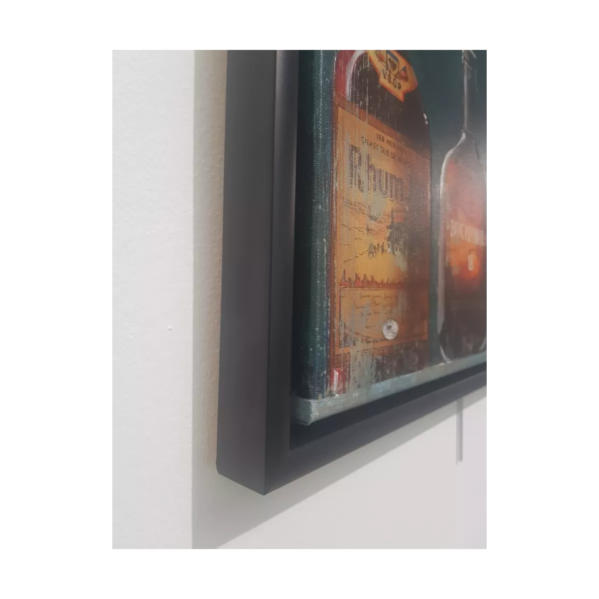 Tableau Vieilles Bouteilles 75x75