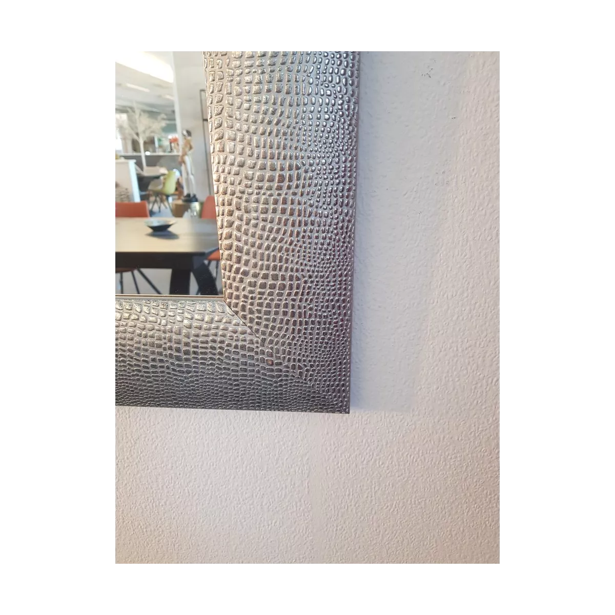 Miroir Gombe Argent 57x157