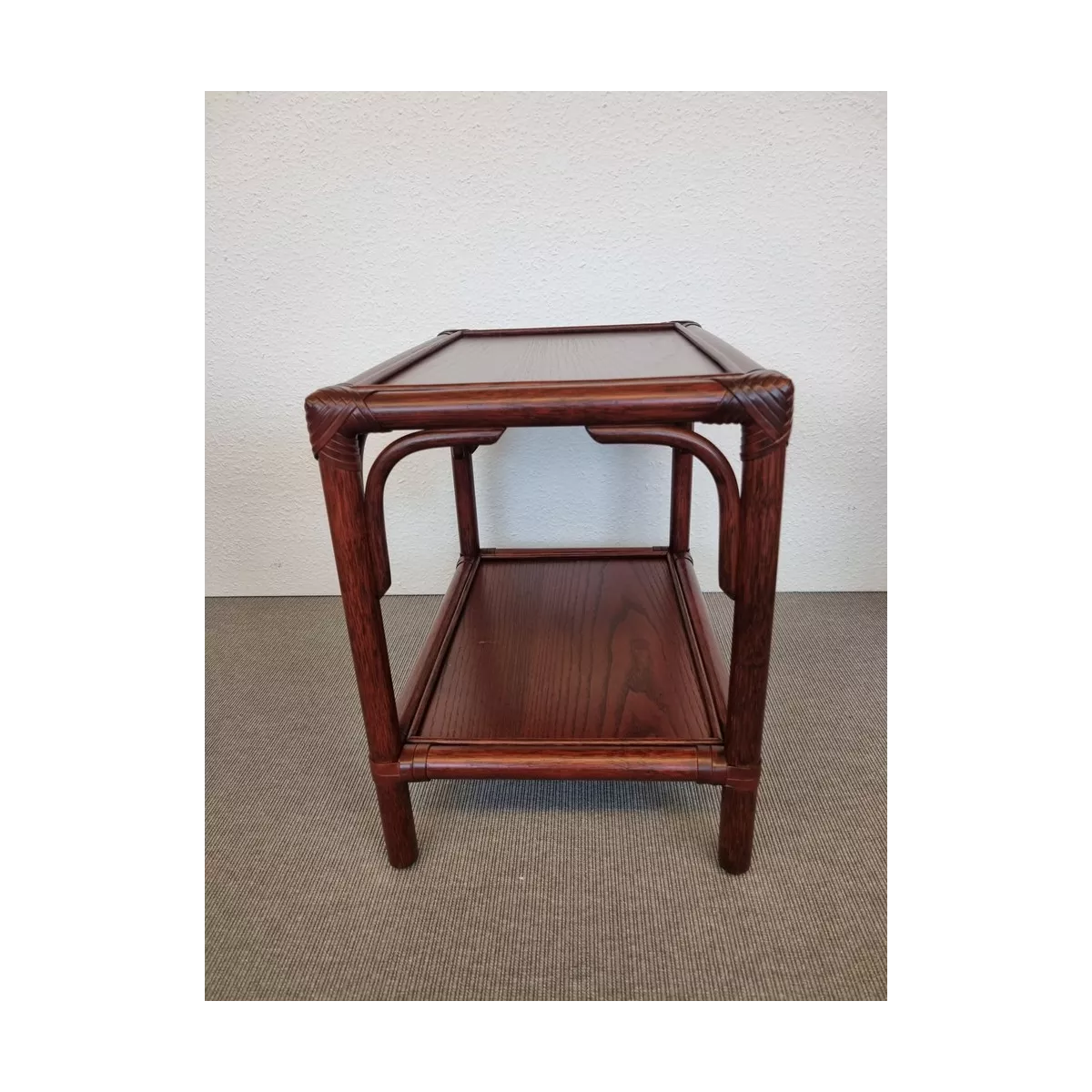 Bibus Rectangulaire 50x35x46 Acajou