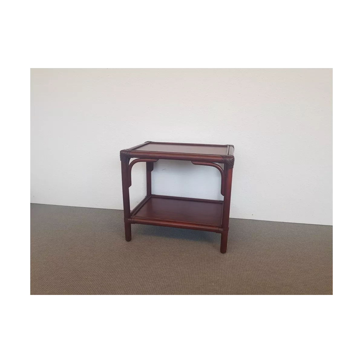 Bibus Rectangulaire 50x35x46 Acajou