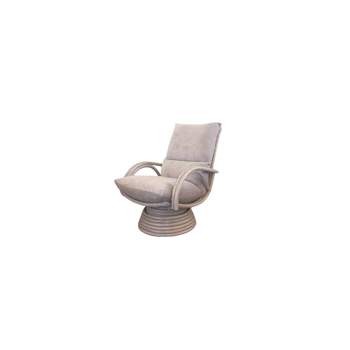 Fauteuil Pivotant Leeds Gris
