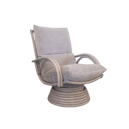 Fauteuil Pivotant Leeds Gris
