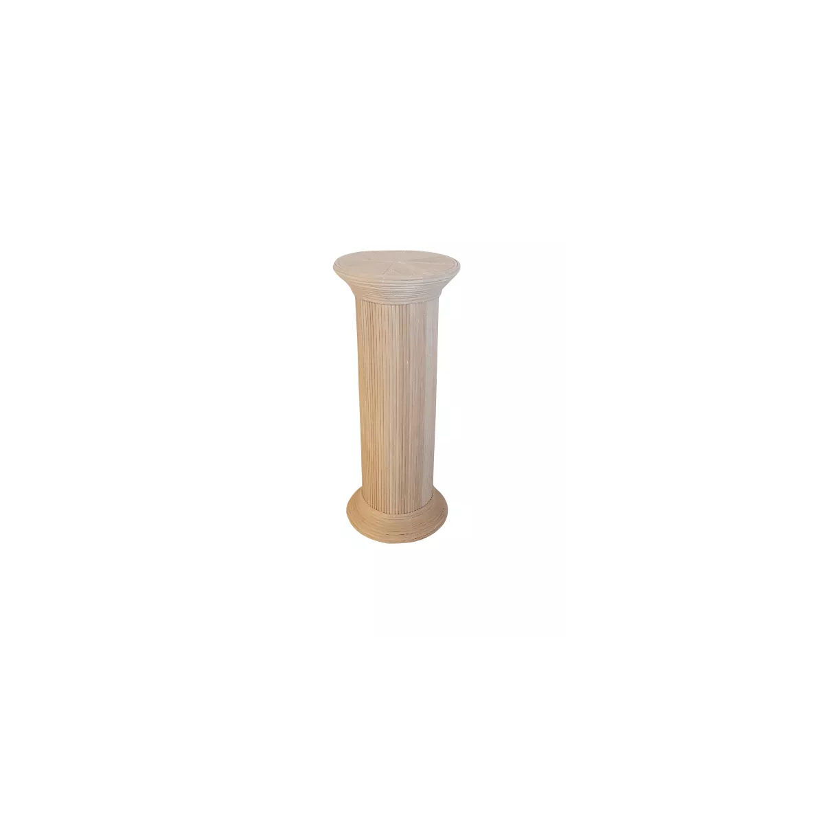 Colonne Romaine en Rotin H.67 cm Naturel