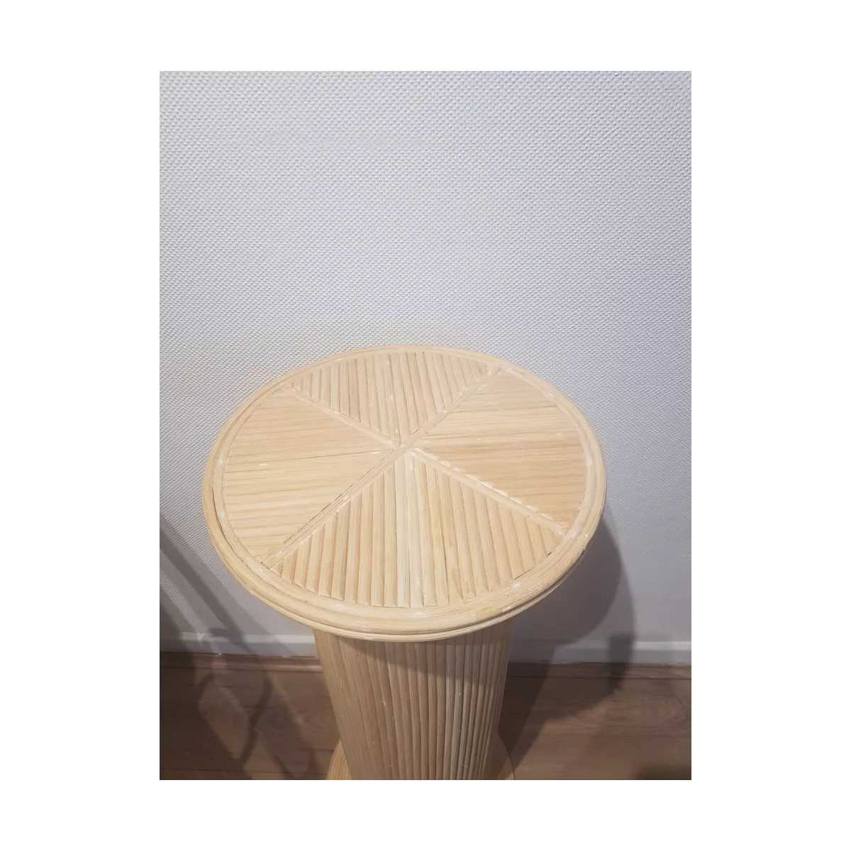 Colonne Romaine en Rotin H.67 cm Naturel