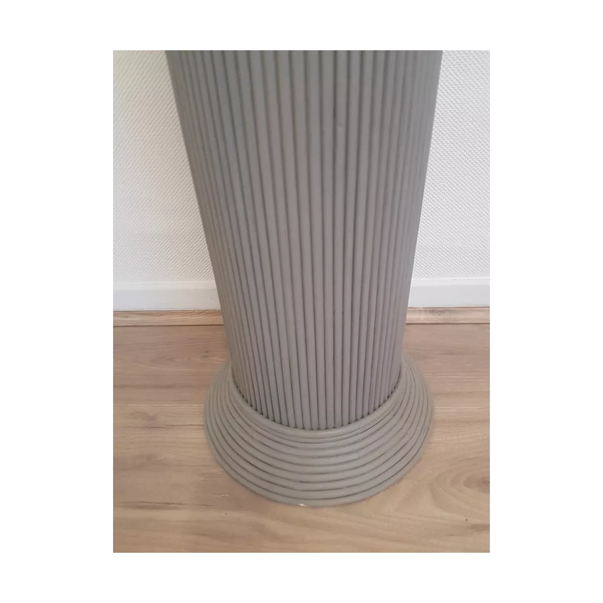 Colonne Romaine en Rotin H.91 cm Taupe
