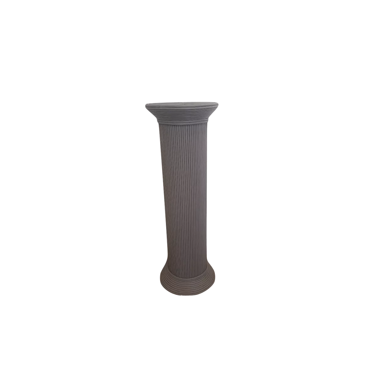 Colonne Romaine en Rotin H.91 cm Taupe