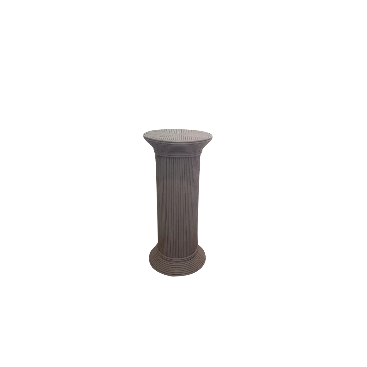 Colonne Romaine en Rotin H.76 cm Taupe