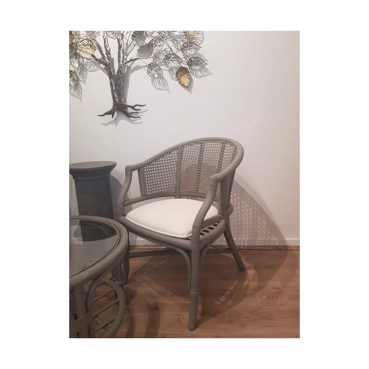 Fauteuil Estelle Taupe