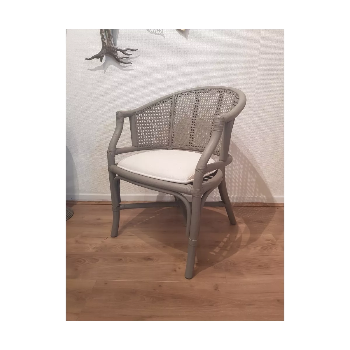 Fauteuil Estelle Taupe
