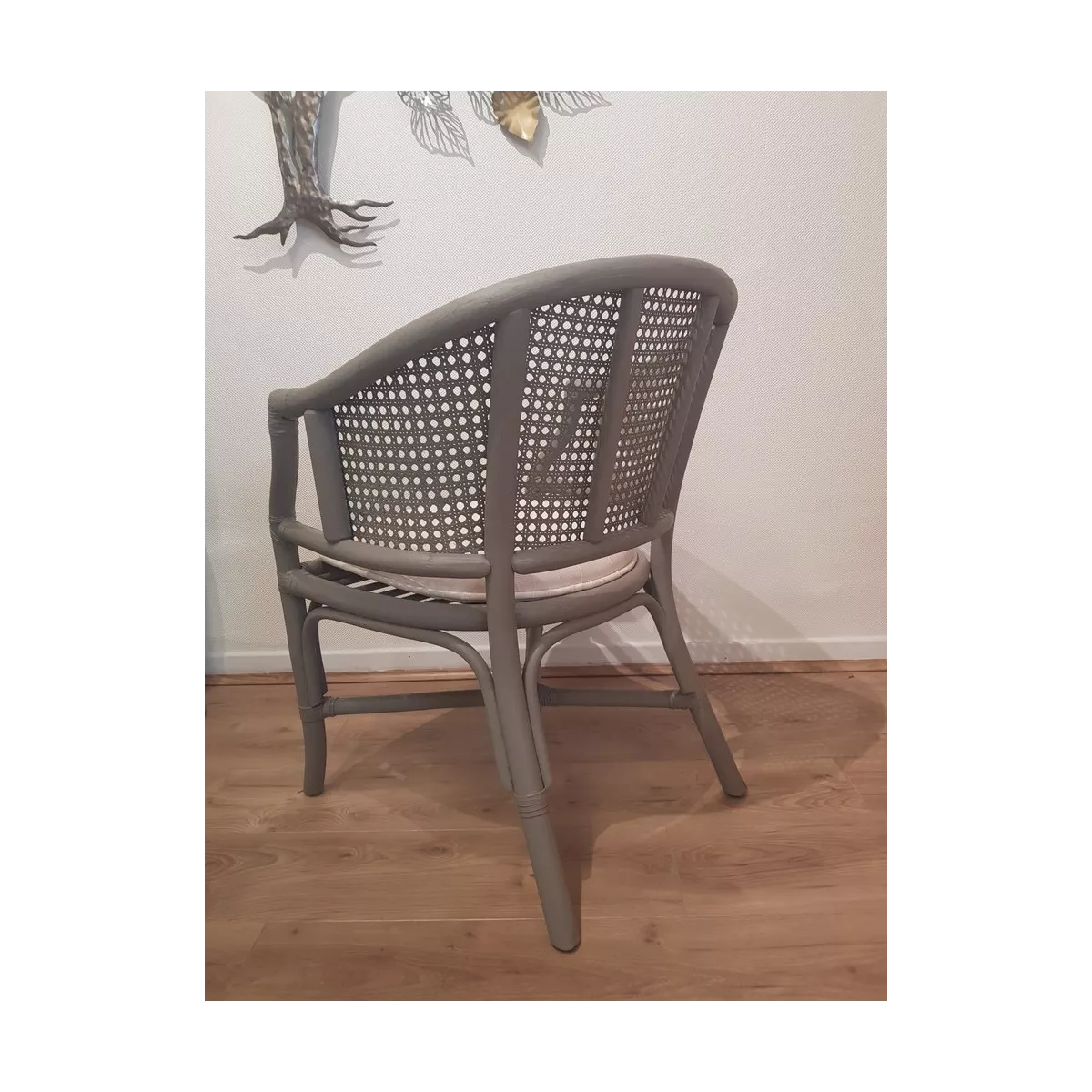 Fauteuil Estelle Taupe