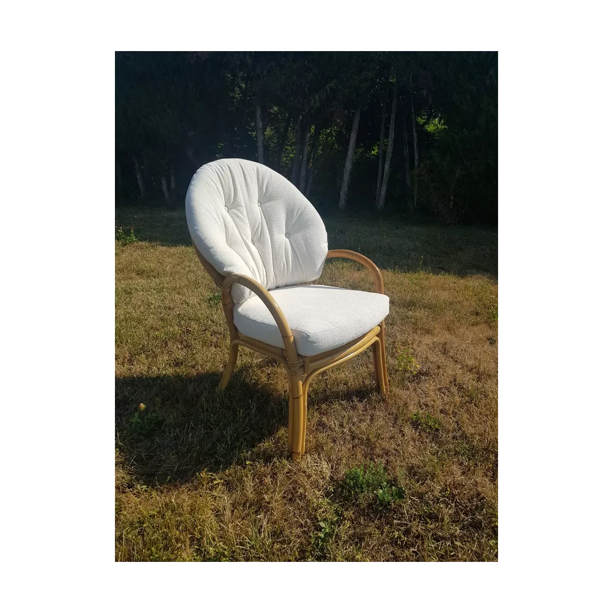 Fauteuil de Jeux Naturel Vintage