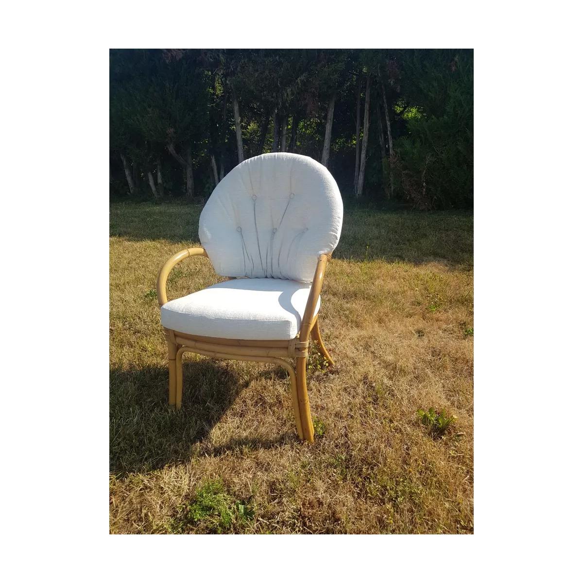 Fauteuil de Jeux Naturel Vintage