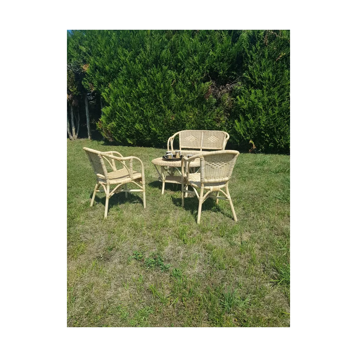 Fauteuil Tunis Naturel Pullut
