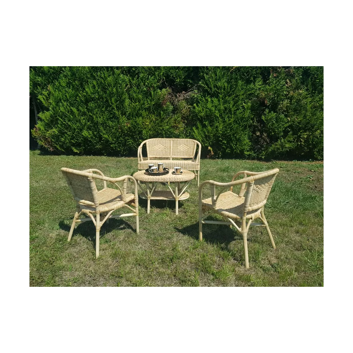 Fauteuil Tunis Naturel Pullut