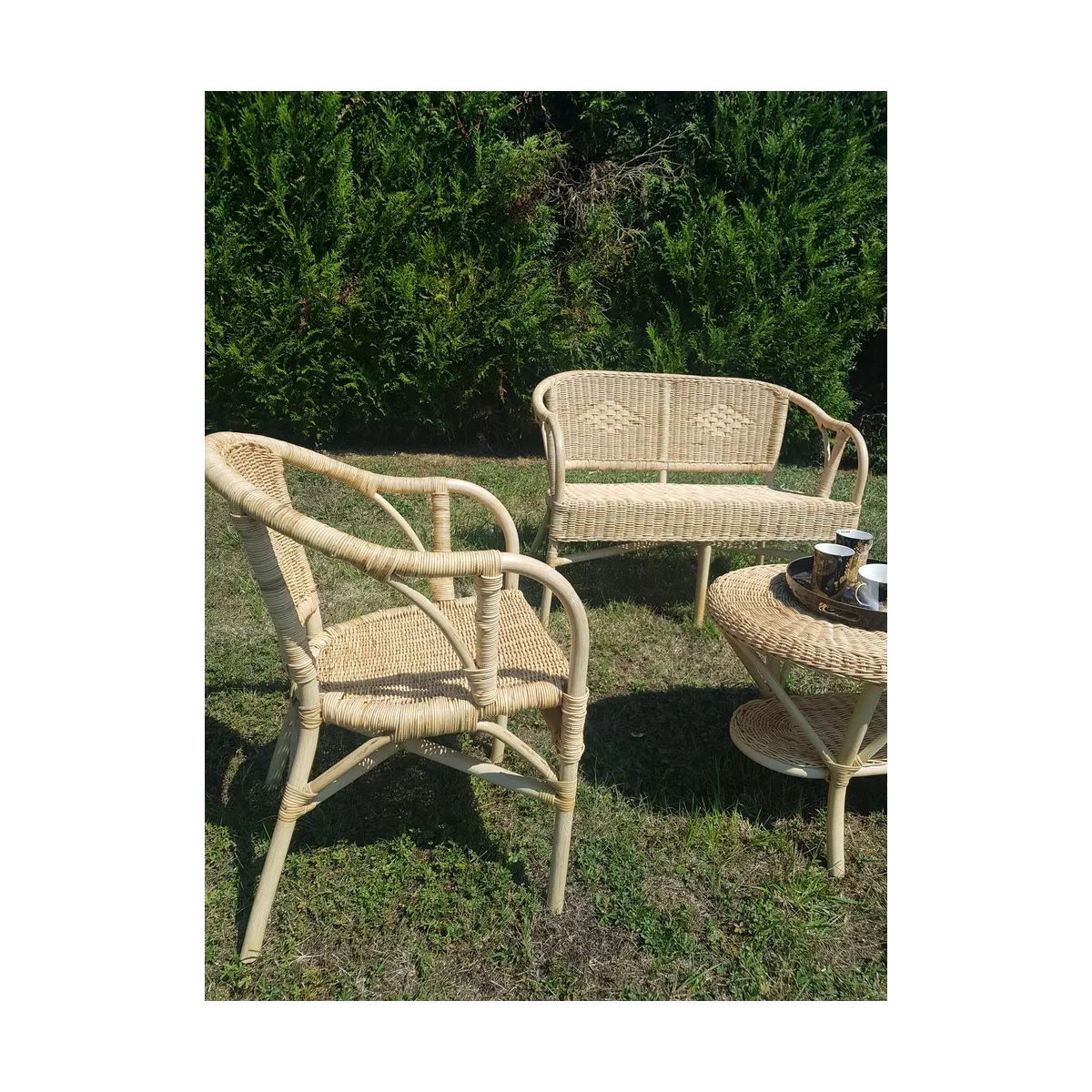 Fauteuil Tunis Naturel Pullut