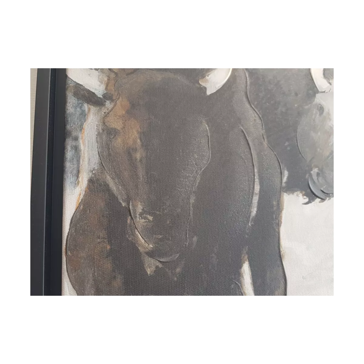Tableau Bisons 90x70