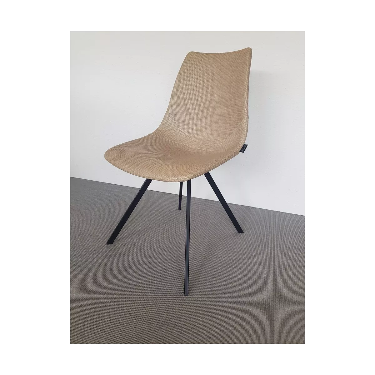 Chaise Happy Simili Wicker Beige