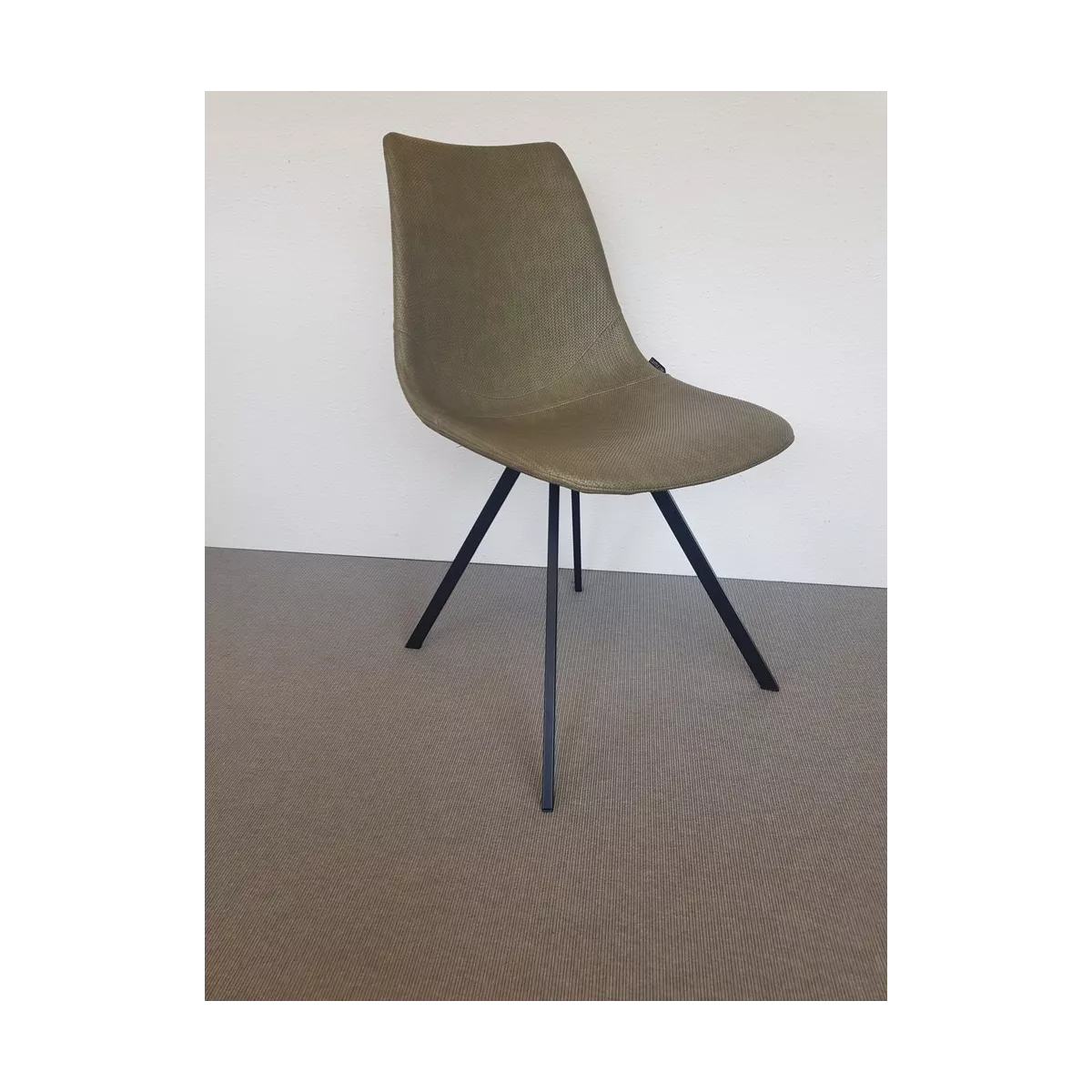 Chaise Happy Simili Wicker Kaki
