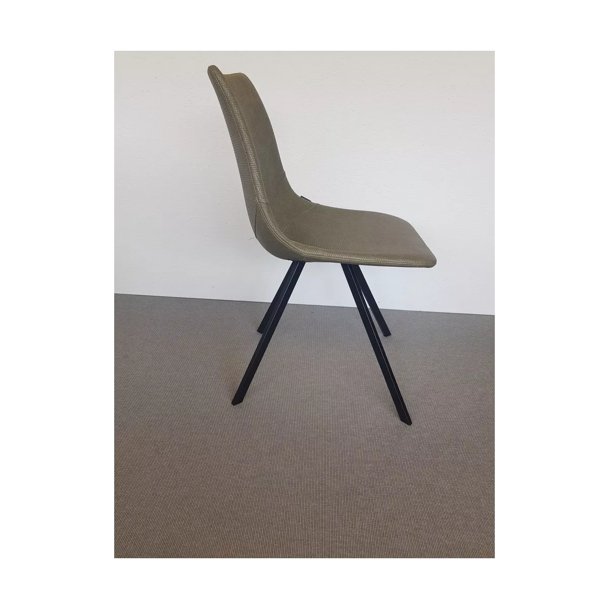 Chaise Happy Simili Wicker Kaki