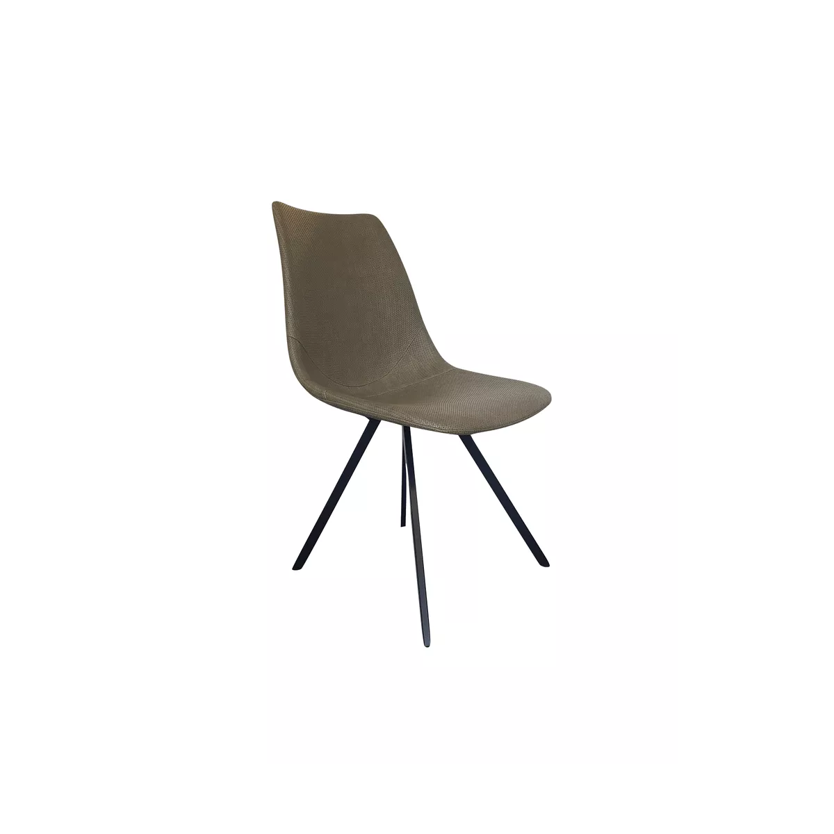 Chaise Happy Simili Wicker Kaki