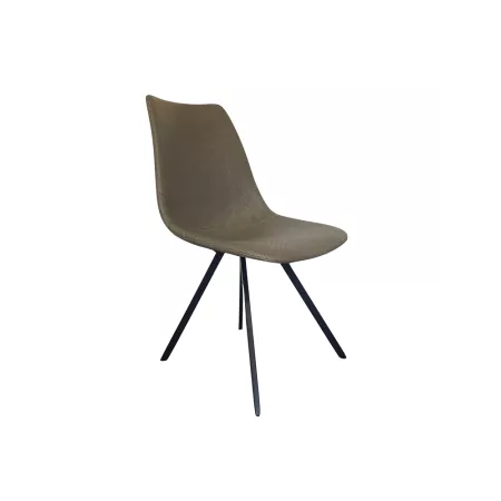 Chaise  Happy Simili Wicker Kaki
