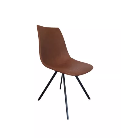 Chaise  Happy Simili Wicker Caramel