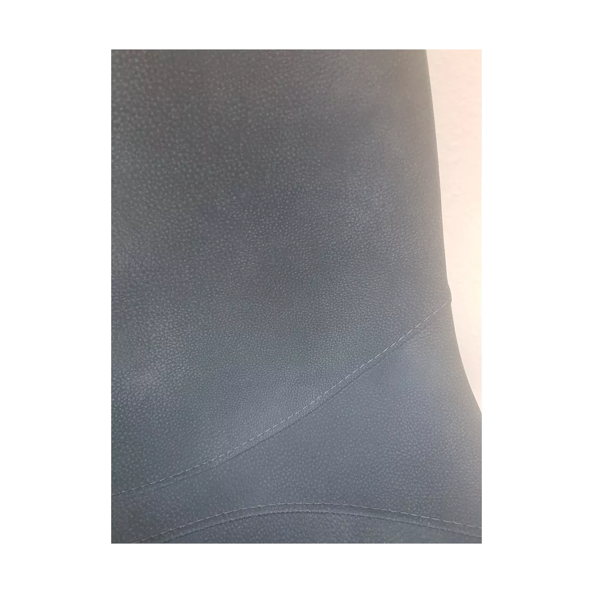 Chaise Happy Simili Bleu