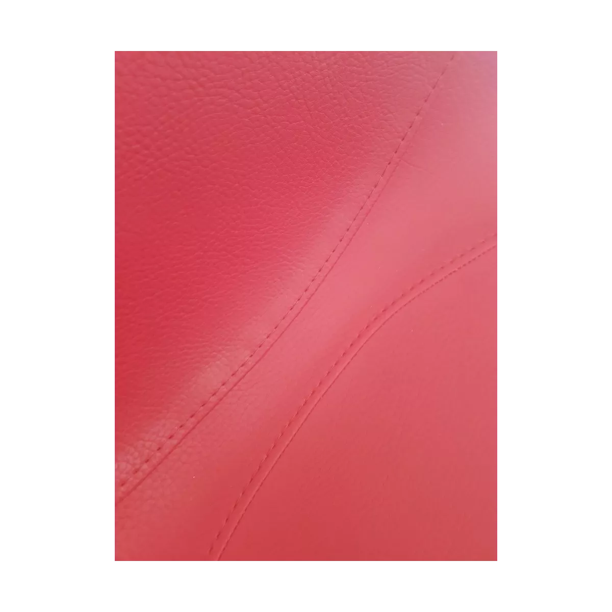 Chaise Happy Simili Rouge