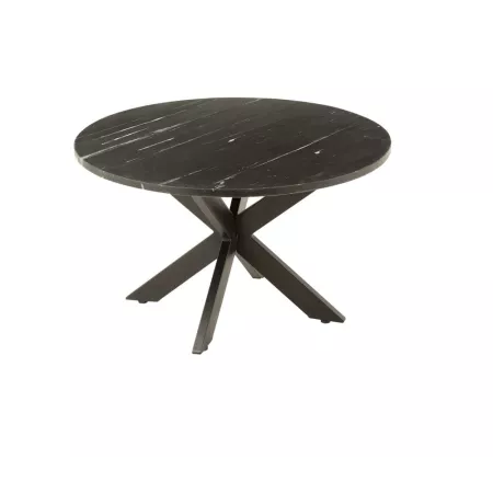 Tables Basses Marbre Marc Noir 80x45 cm