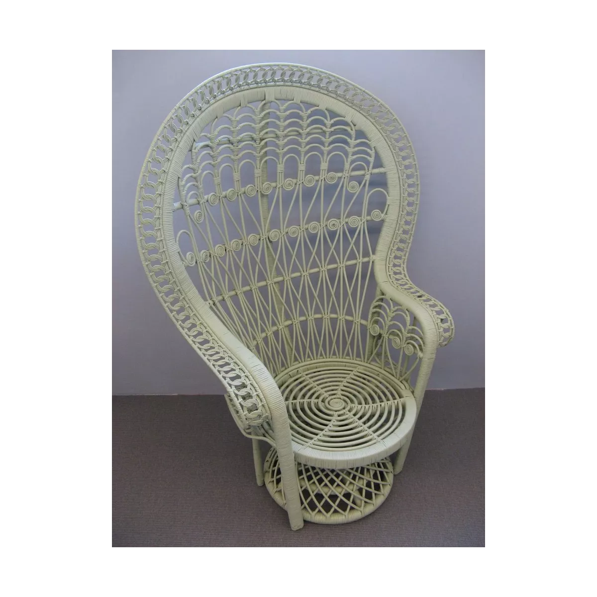 Fauteuil Emmanuelle Vert Pastel