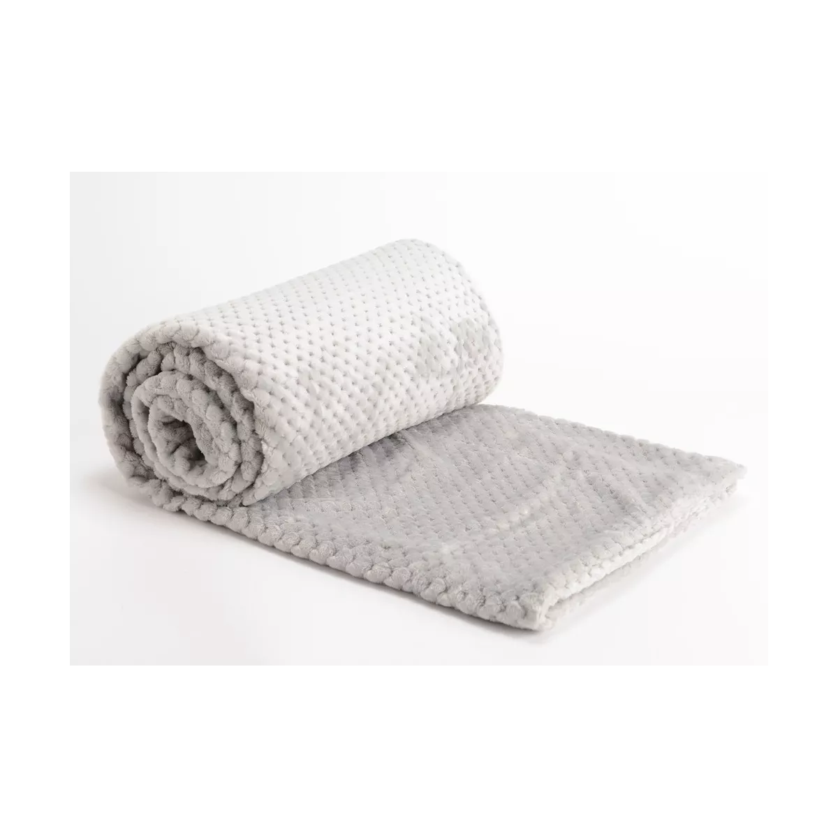 Plaid Damier Gris Clair 130x170