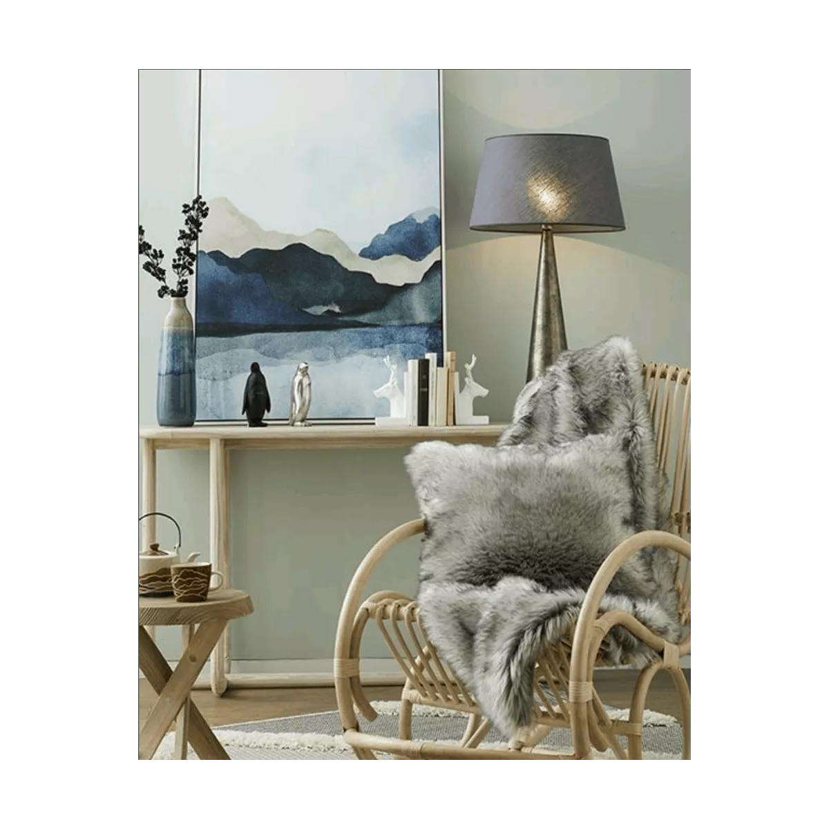 Tableau Brume sur le lac 84 x 124