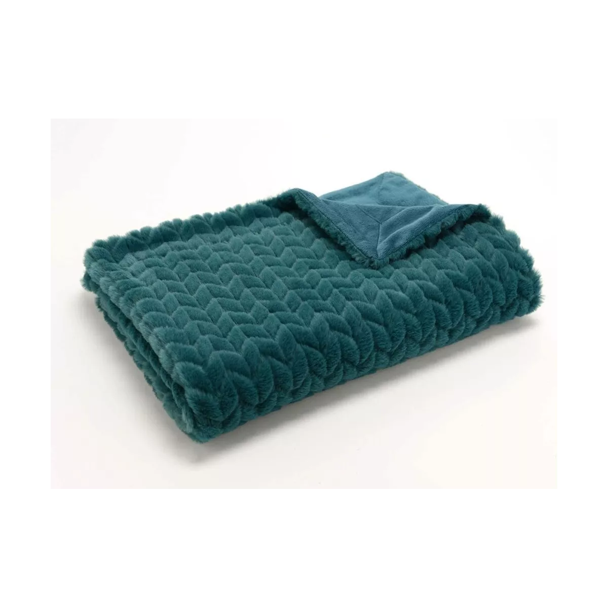 Plaid Chevron Emeraud 130x170