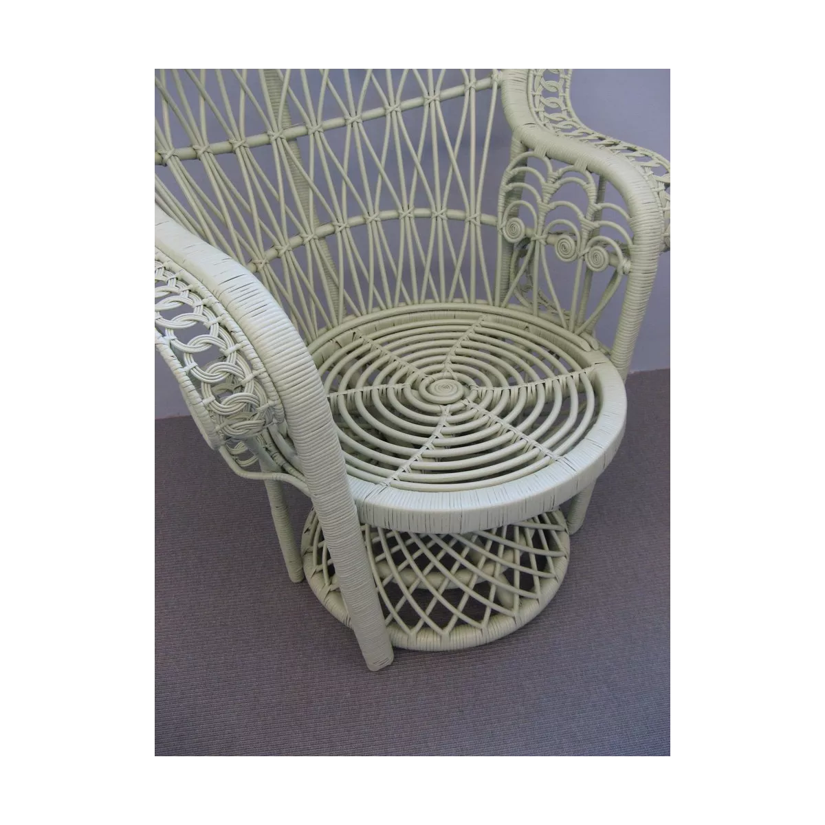 Fauteuil Emmanuelle Vert Pastel