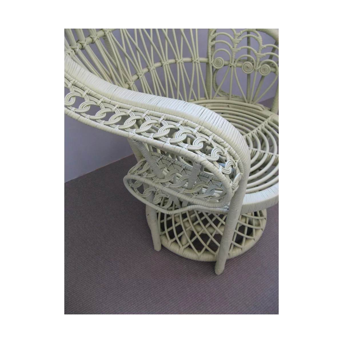 Fauteuil Emmanuelle Vert Pastel