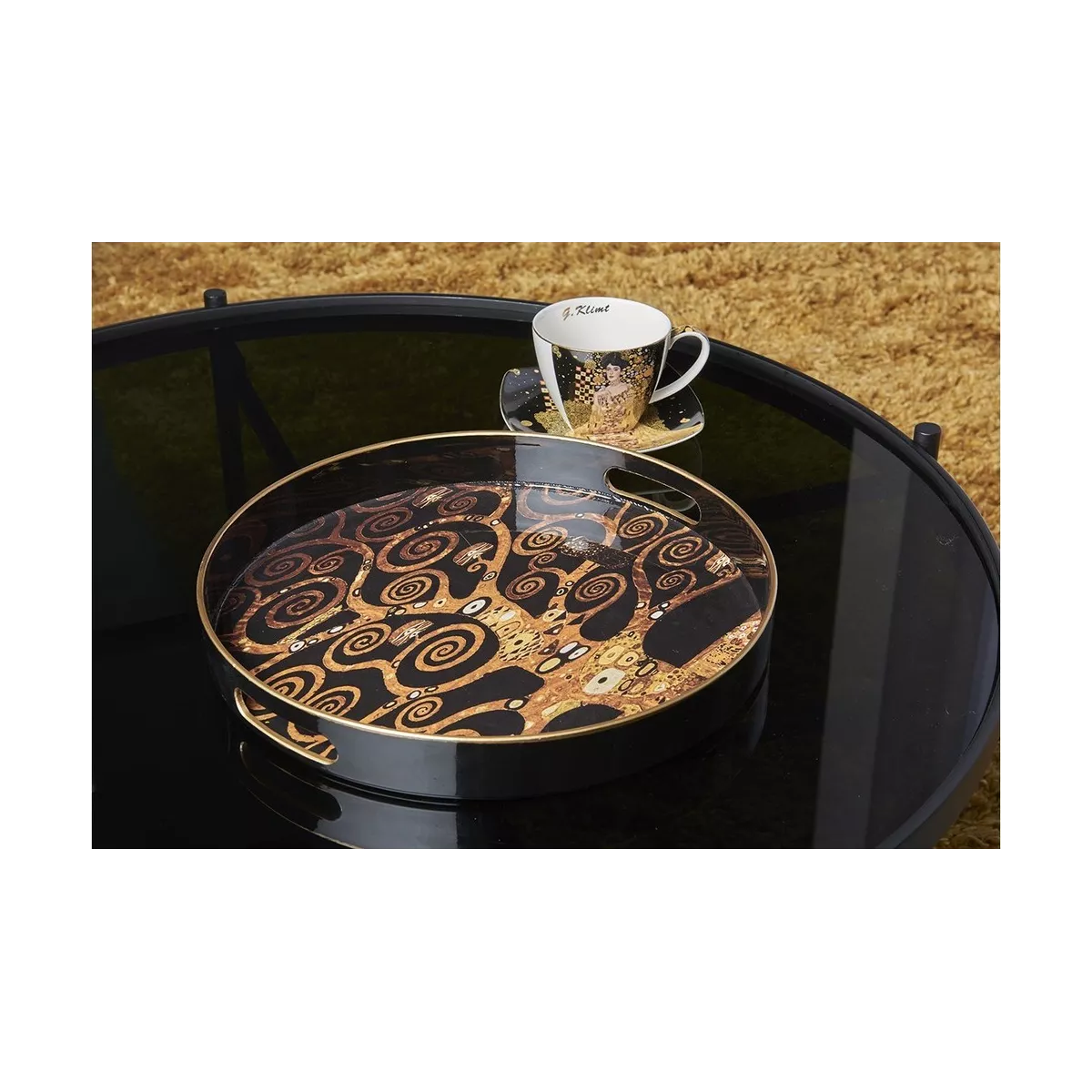 Coffret 6 Tasses et sous tasse Portrait d'Adèle