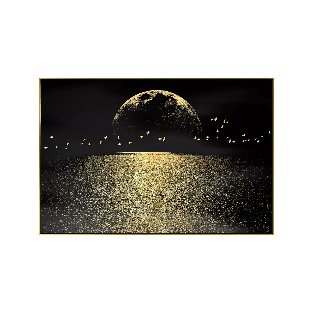 Tableau Coucher de Lune 120x80