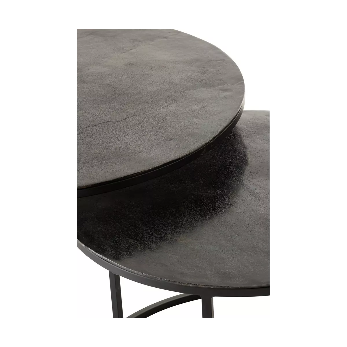 Série de 3 Tables Basses Oxidize en Aluminium