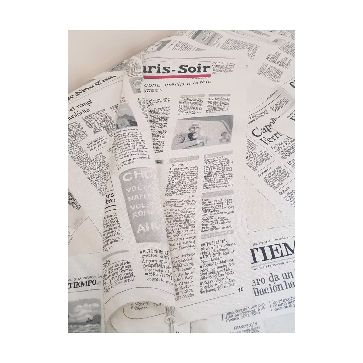 Couvre Lit Matelassé Journal 230x250
