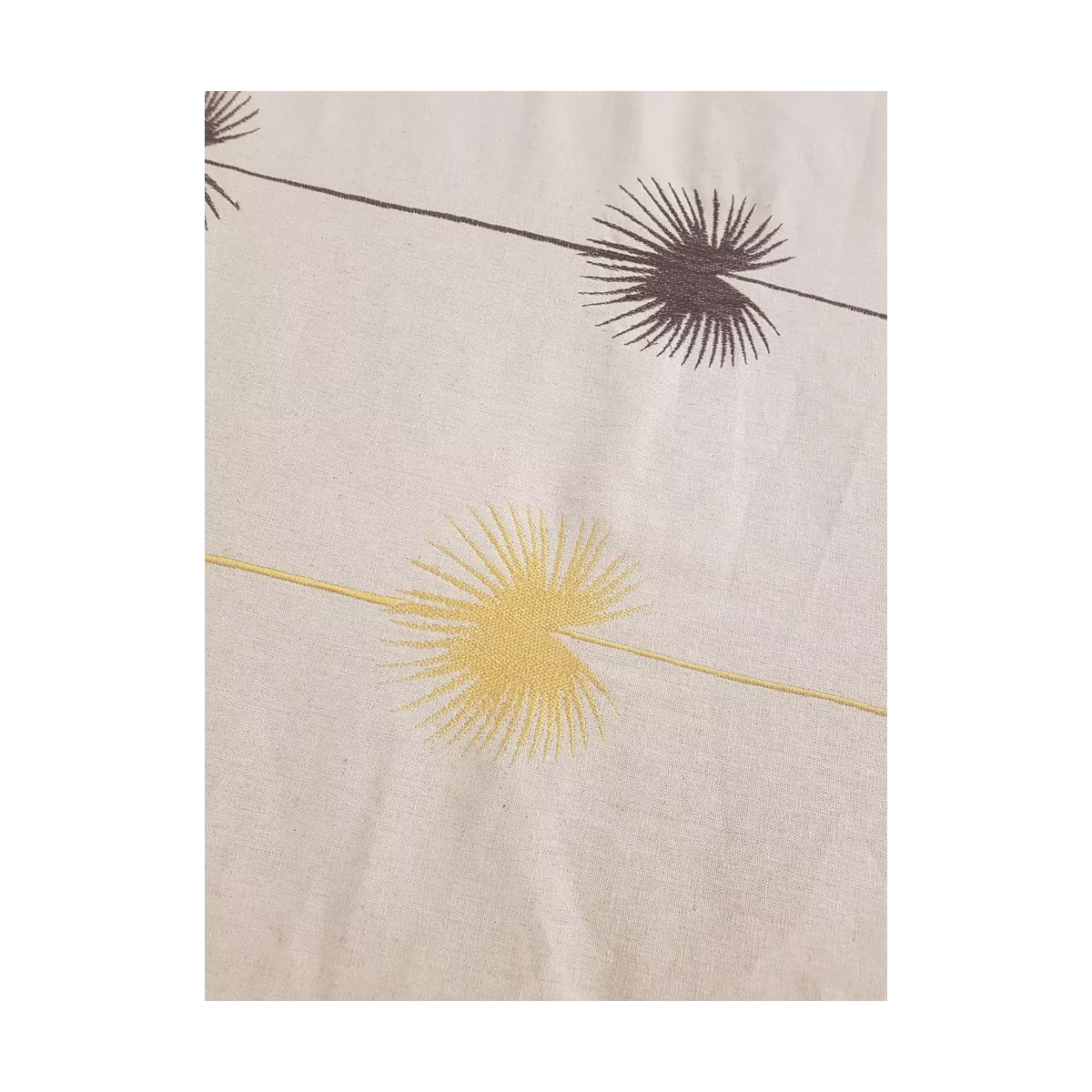 Couvre Lit Matelassé Fleurs Pissenlit 240x260