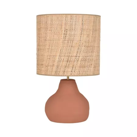 Lampe Portinatx Terracotta h58