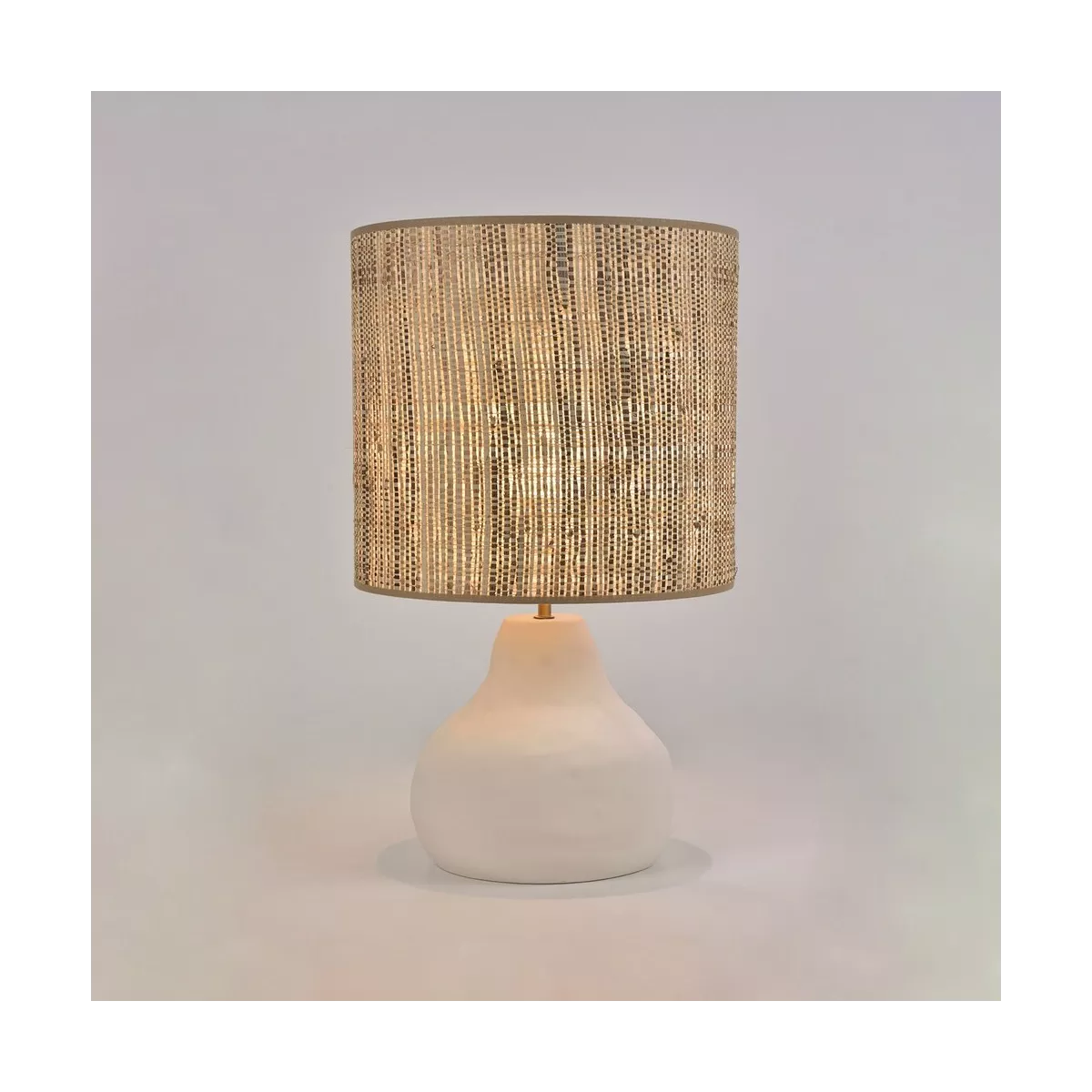 Lampe  Portinatx Blanc H58