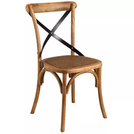 Chaise Bistrot en Bois Orme