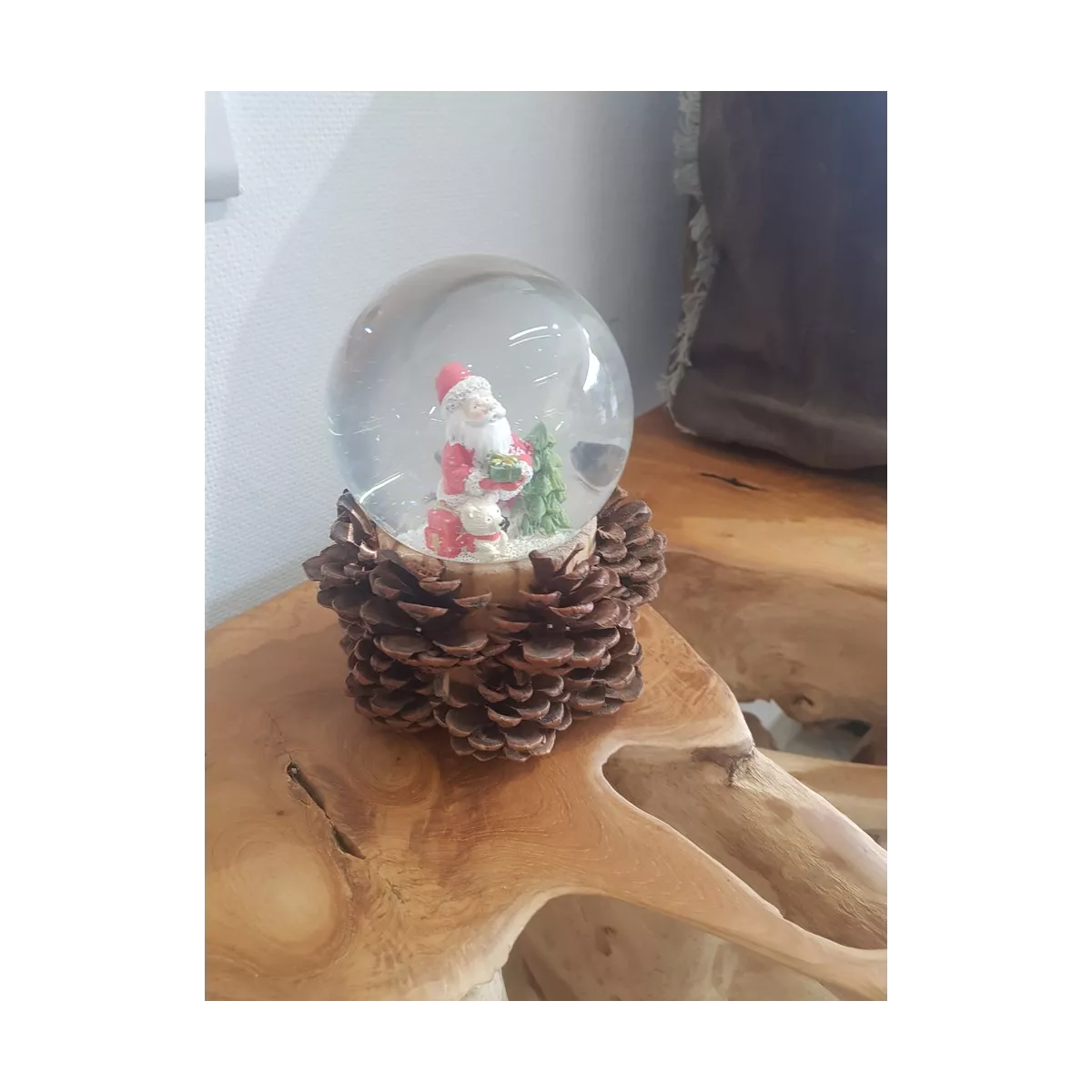 Boule de neige de noël